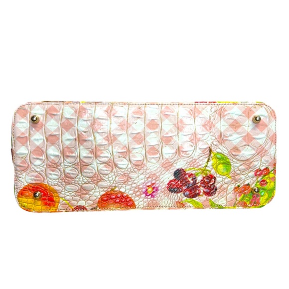 Brahmin NWT Large Duxbury Fruit Salad Ombré Melbourne Leather Purse Bag (P042) - Picture 9 of 15